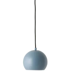 Ball 18 pendant | glossy pale grey