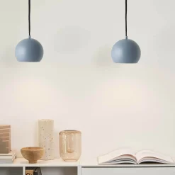Ball 18 pendant | matt citadel blue