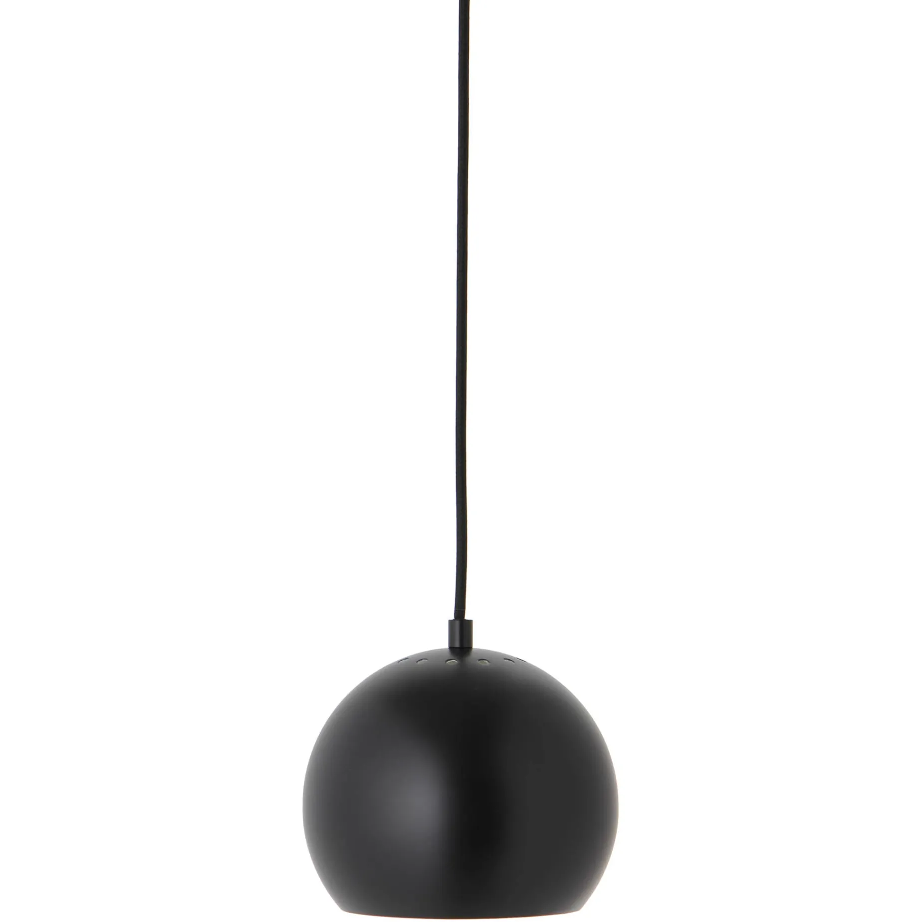 Ball 18 pendant | matt dark grey