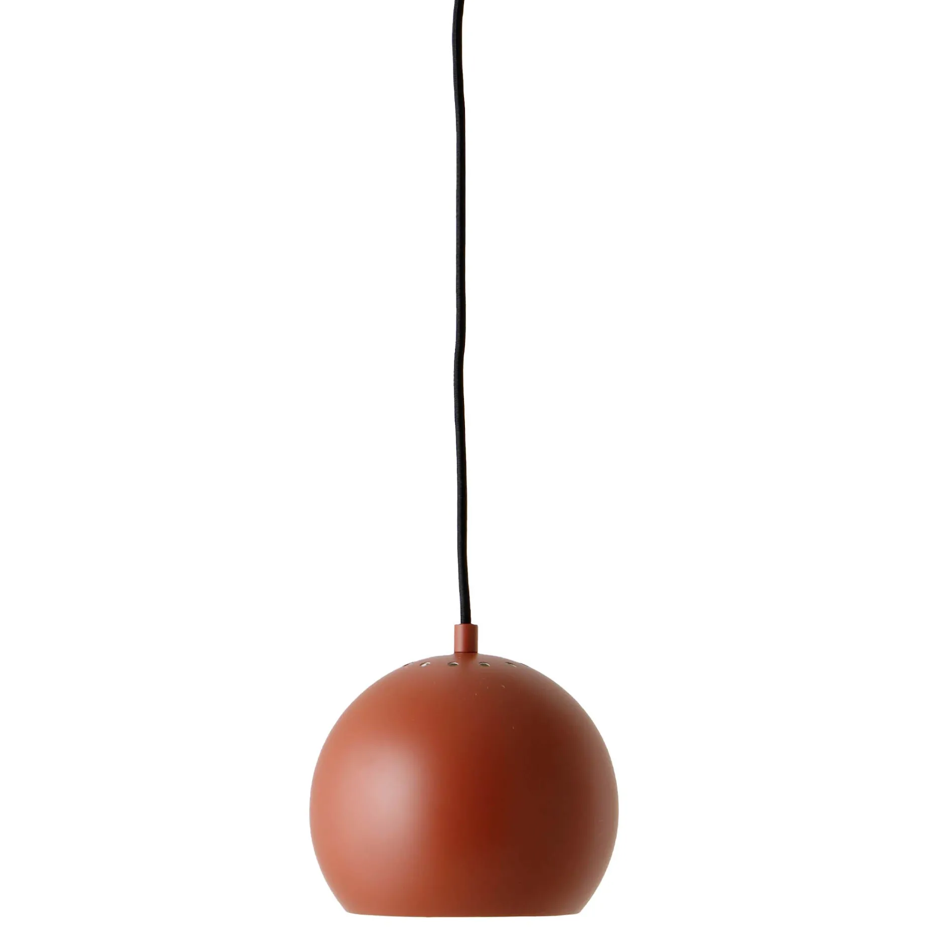 Ball 18 pendant | matt dark grey