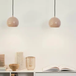 Ball 18 pendant | matt white