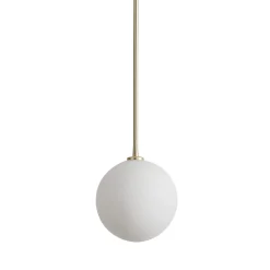 Ball opal glass | matt brass