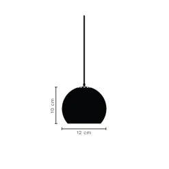 Ball pendant ⌀12 | oak
