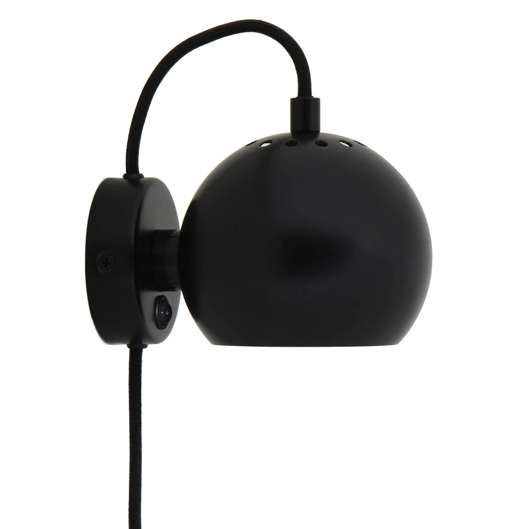 Ball wall | matt black