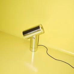 Beam table lamp H45 | polished aluminium