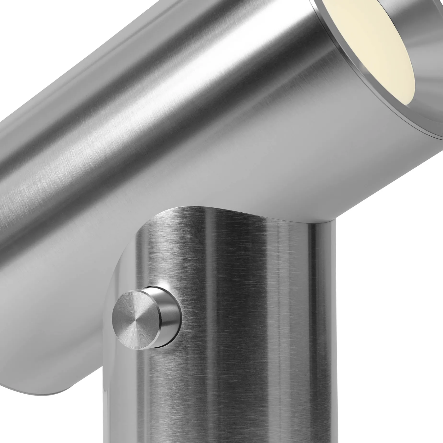Beam table lamp H45 | polished aluminium