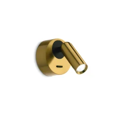 Bean round | brass