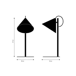 Benjamin table | matt black