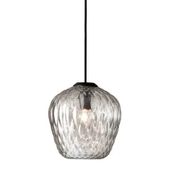 Blown pendant SW4 | silver lustre
