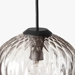 Blown pendant SW4 | silver lustre