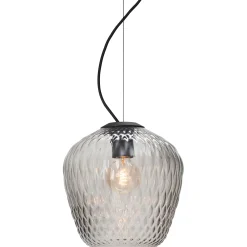 Blown pendant SW4 | silver lustre