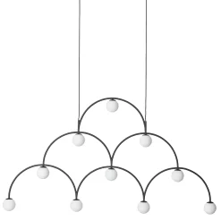Bounce chandelier 169 | black