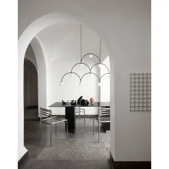 Bounce chandelier 169 | black