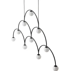 Bounce chandelier 169 | black