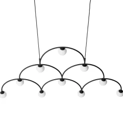 Bounce chandelier 169 | black