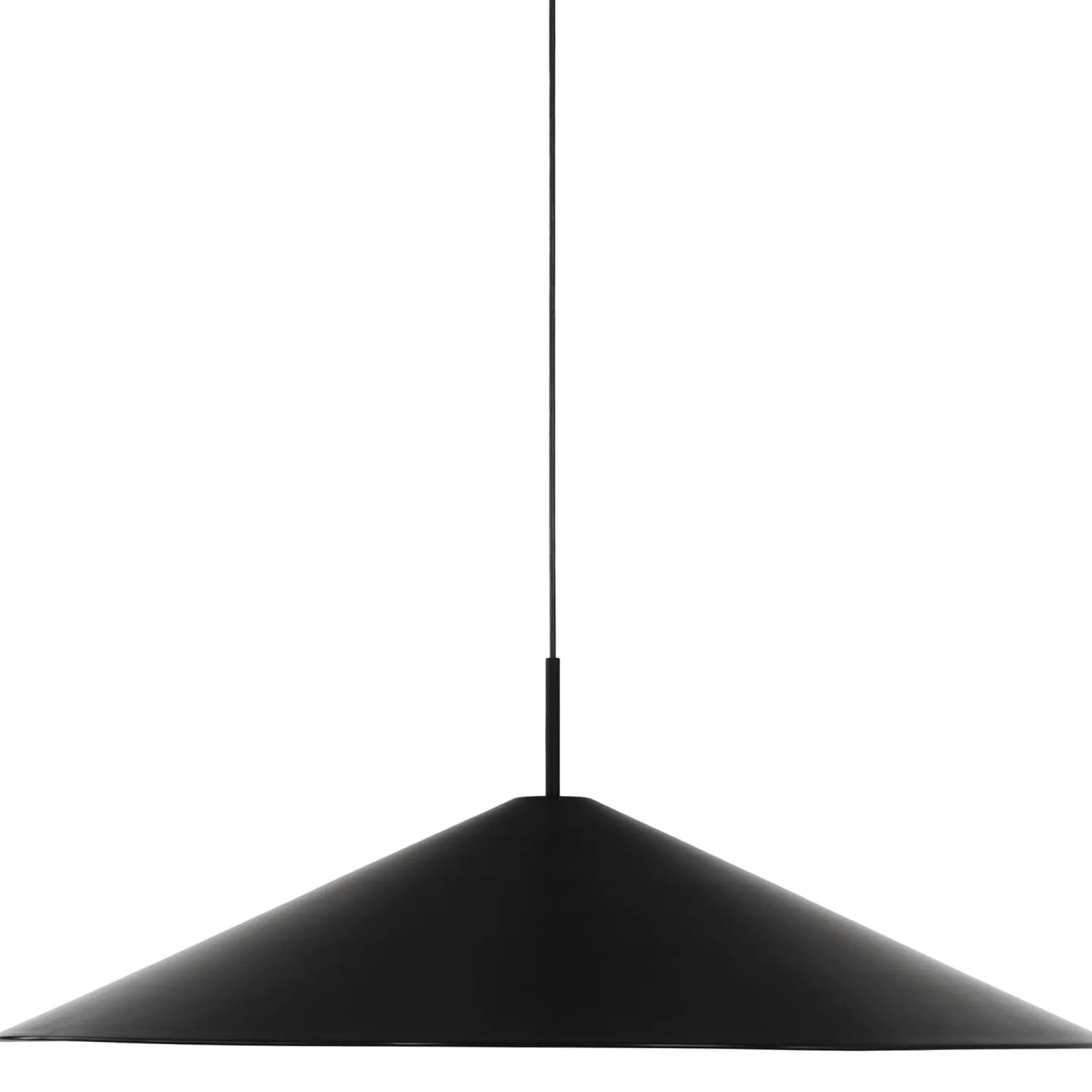 Brolly pendant ⌀70-90 | anodized black