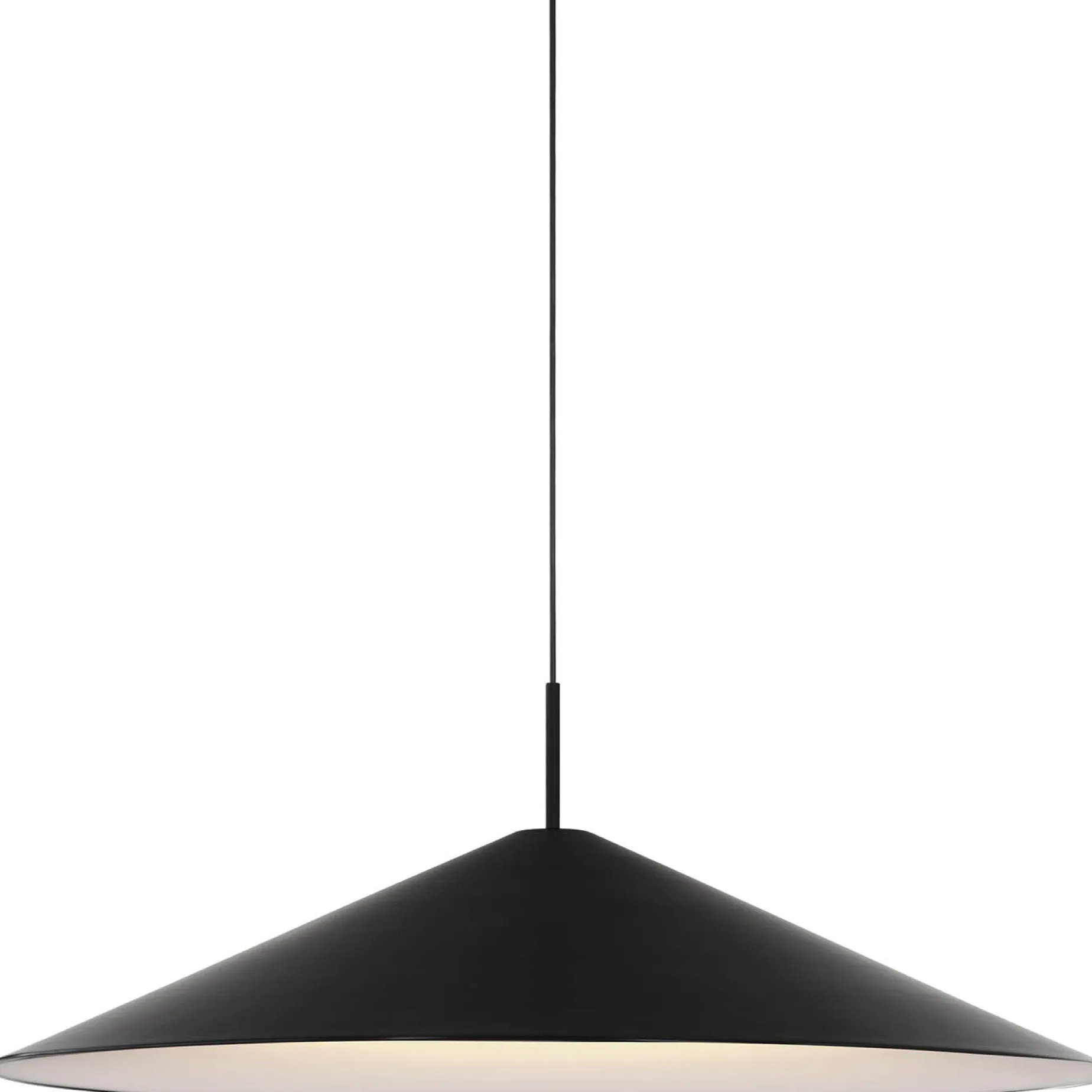Brolly pendant ⌀70-90 | anodized black