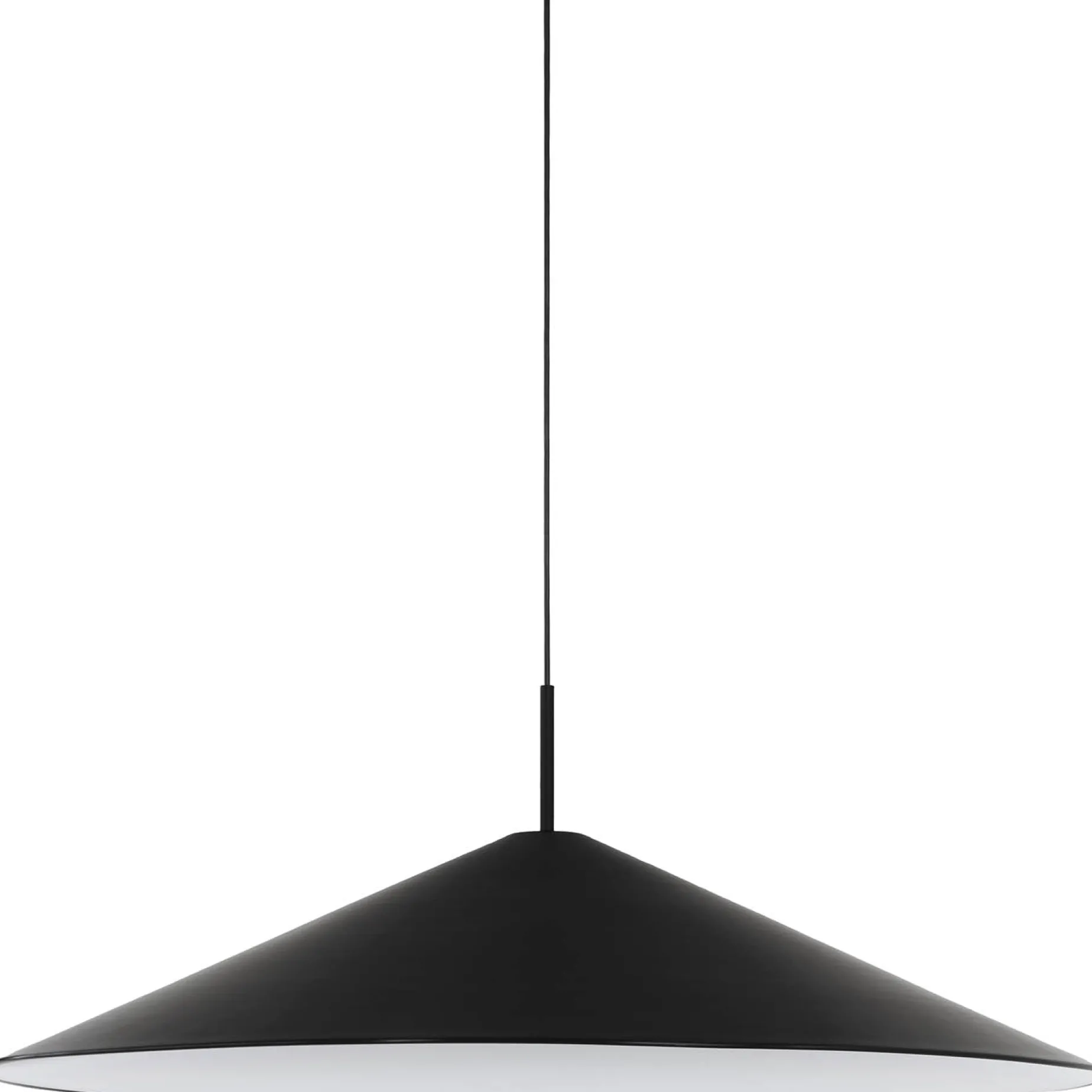 Brolly pendant ⌀70-90 | anodized black
