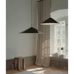 Brolly pendant ⌀70-90 | anodized black