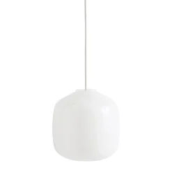Buoy pendant lamp ⌀30 | opal white / rusty red