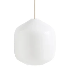 Buoy pendant lamp ⌀30 | opal white / beton grey