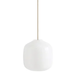 Buoy pendant lamp ⌀30 | opal white / beton grey