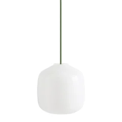 Buoy pendant lamp ⌀30 | opal white / beton grey
