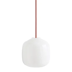 Buoy pendant lamp ⌀30 | opal white / beton grey