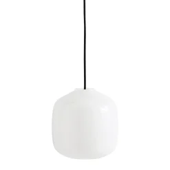 Buoy pendant lamp ⌀20 | opal white / anthracite blue