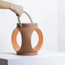 Candela portable | terracotta