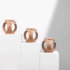 Candela portable | terracotta