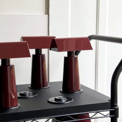 Caret MF1 portable | dark burgundy