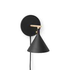 Cast Sconce Wall Lamp | black