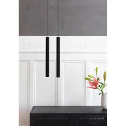 Chimes tube | tall black