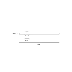 Clock XL | matt brass