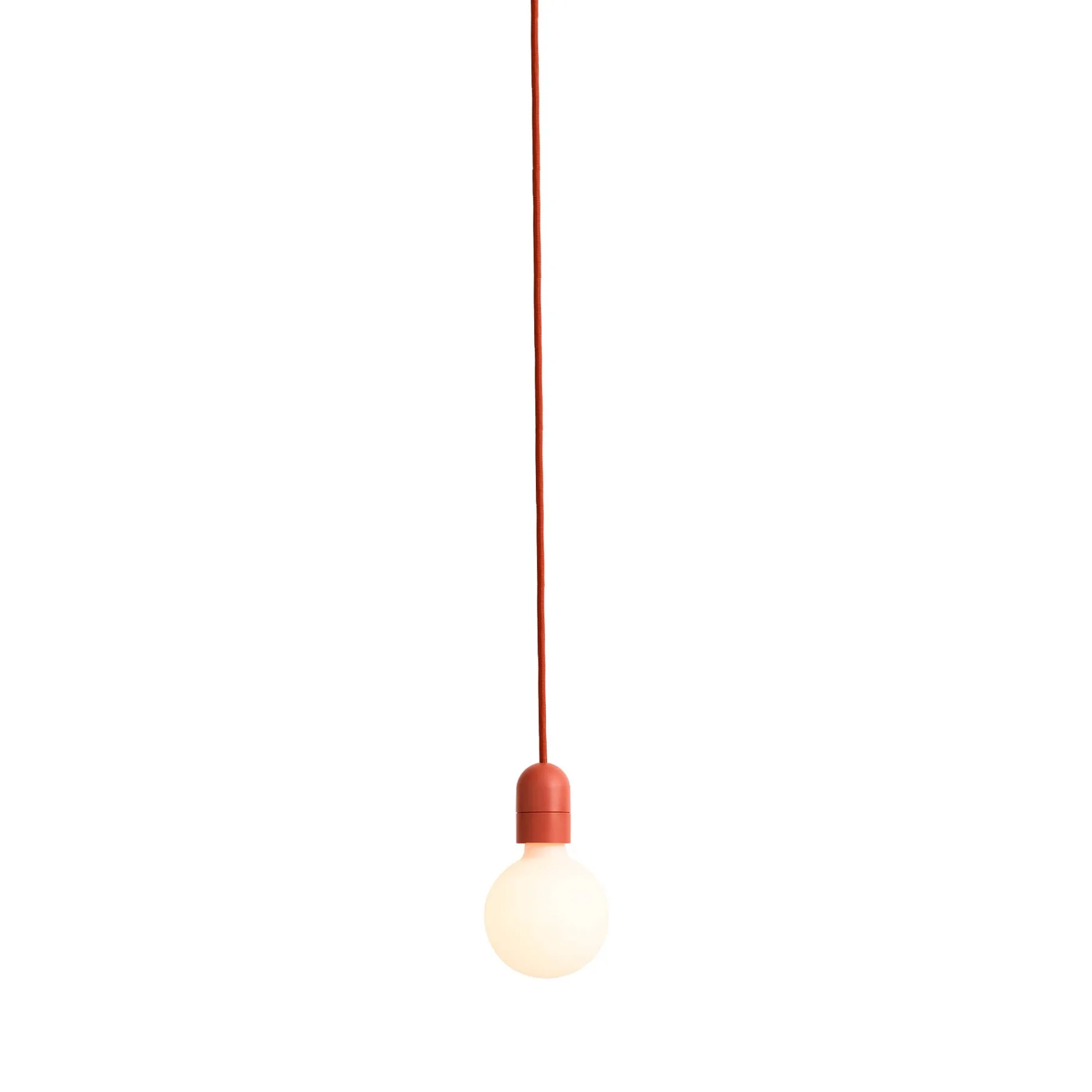 Common pendant cord set 4m | rusty red