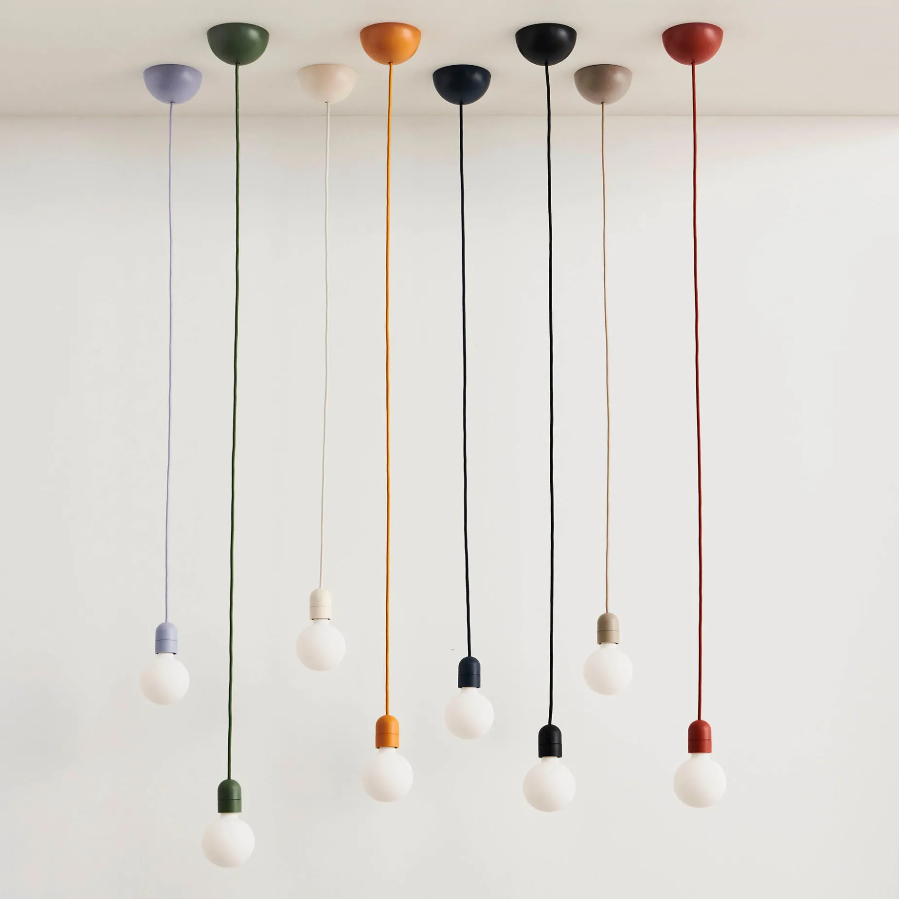 Common pendant cord set 4m | clay white
