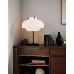 Copenhagen table SC13 | opal glass