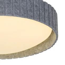 Corato ceiling ⌀40-50 | felt grey