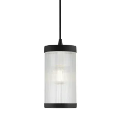 Coupar pendant | black