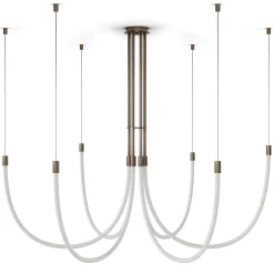 Cram chandelier | aged gold