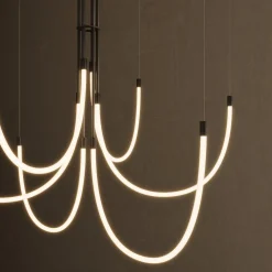 Cram chandelier | aged gold