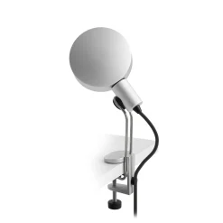 Cupola clip lamp | clear anodised aluminium