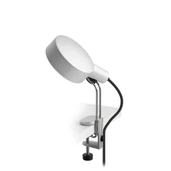 Cupola clip lamp | clear anodised aluminium