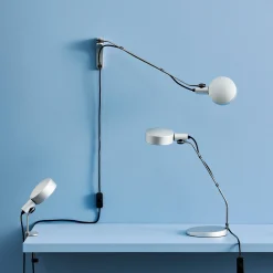 Cupola wall lamp | clear anodised aluminium