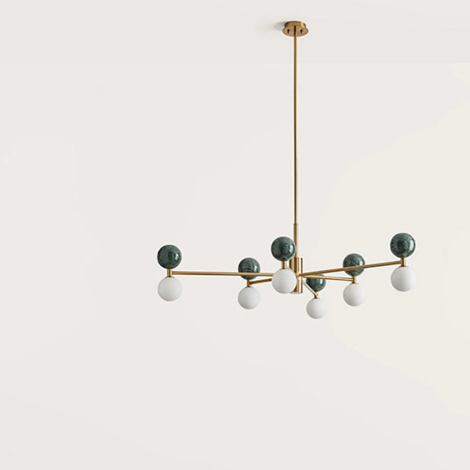 Dalt 6 | aged gold and green