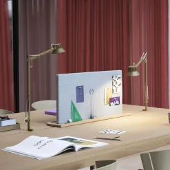 Dedicate table lamp S2 | clamp / brown green