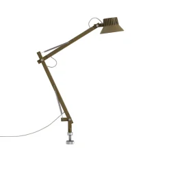 Dedicate table lamp S2 | clamp / brown green