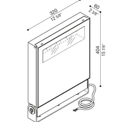 Delta 3 projetor IP66 | black
