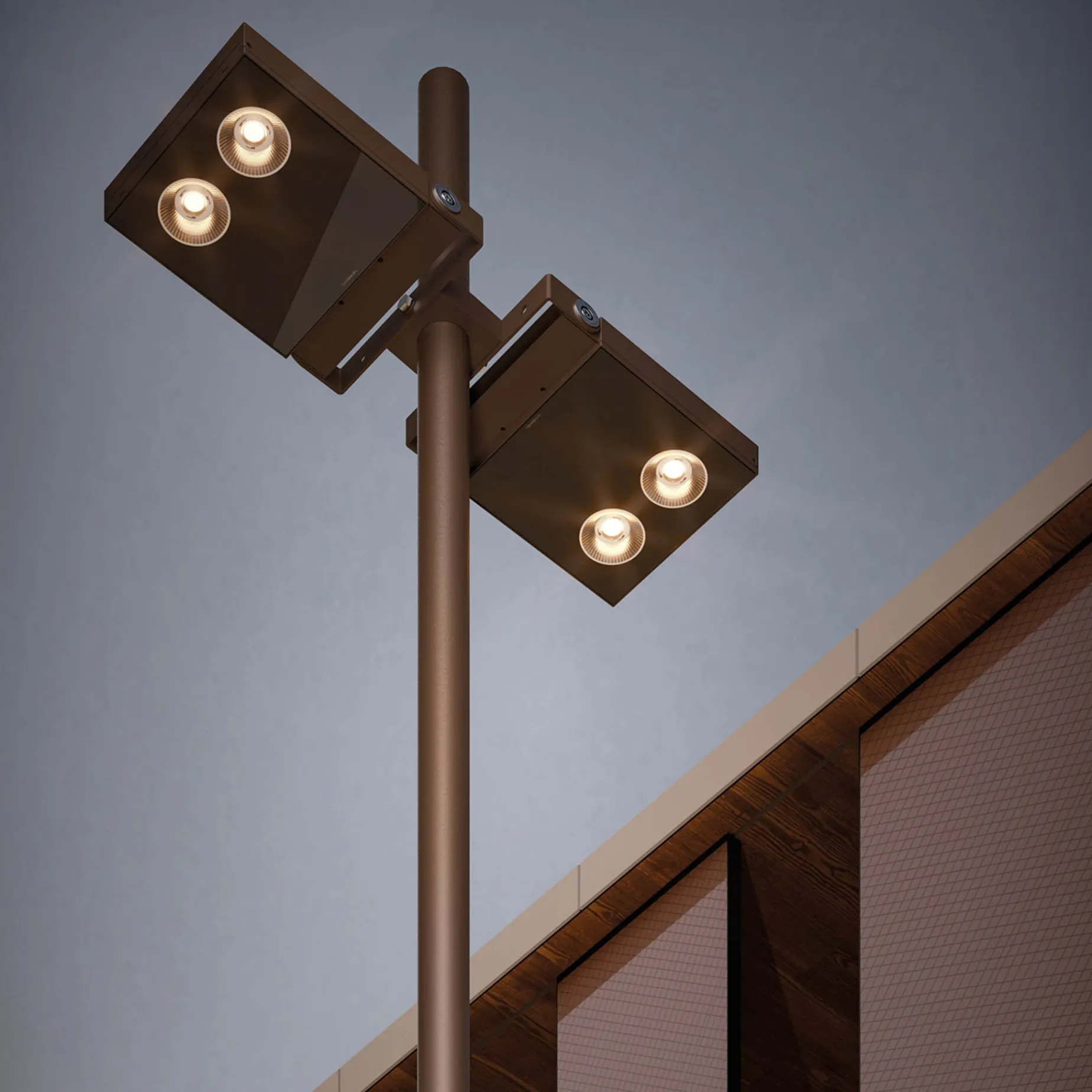 Delta 2 projetor IP66 | corten